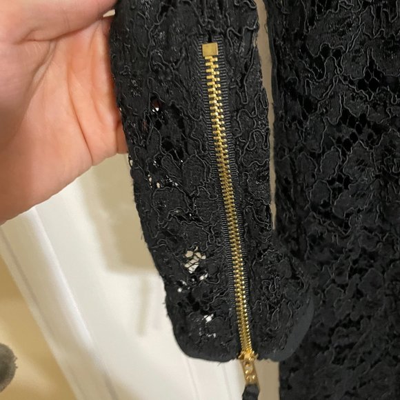 Juicy Couture Black Lace Overlay Dress - Picture 4 of 10